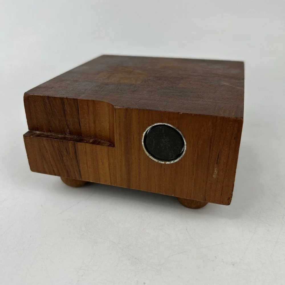 Teak Cheese Cutting Block 5